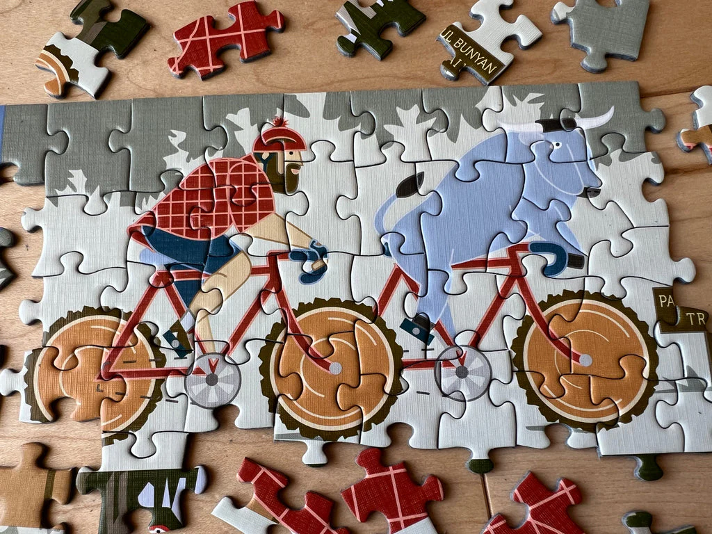 Adventures of Paul and Babe Puzzle - Image 2