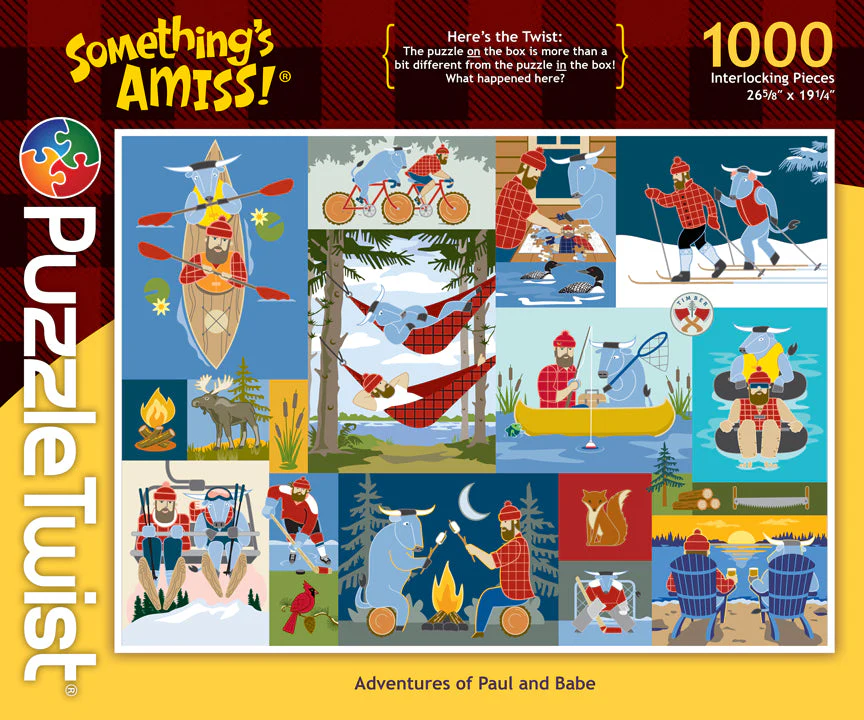 Adventures of Paul and Babe Puzzle - Image 3
