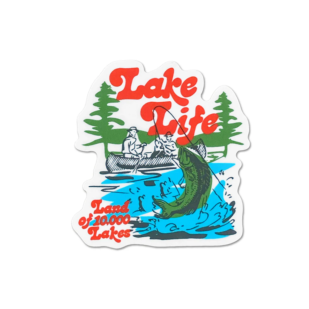 Bass Lake Sticker