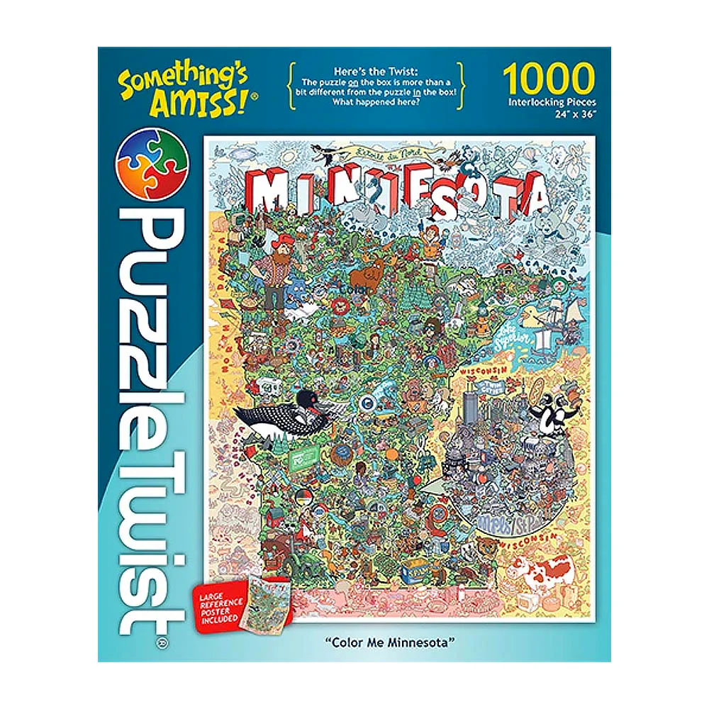 Color Me Minnesota Puzzle - Image 3