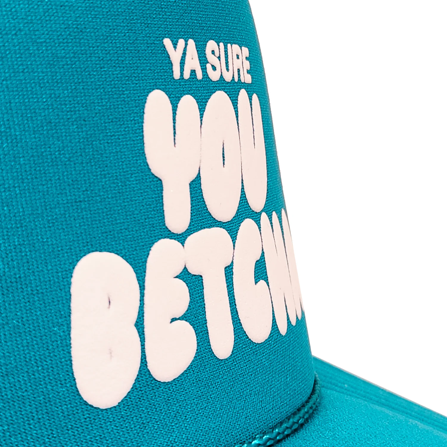 You Betcha Puff Trucker - Turquoise - Image 3