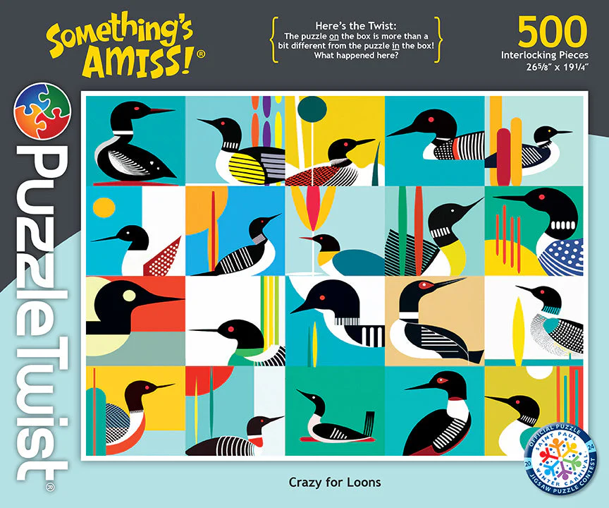 Crazy for Loons Puzzle - Image 3