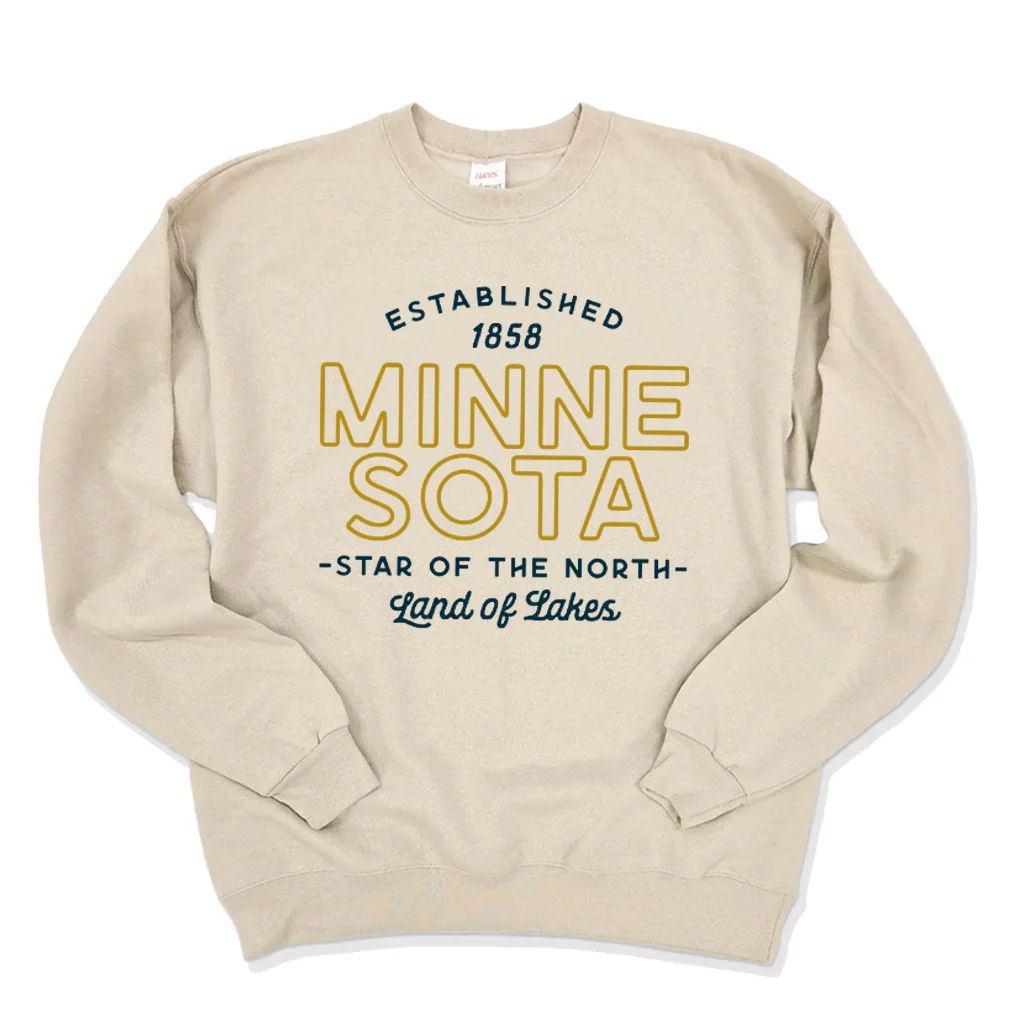 Evergreen Crewneck (Sand)