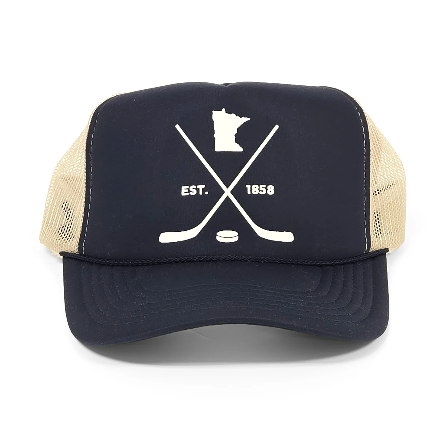 MN Hockey Trucker - Navy - Image 2