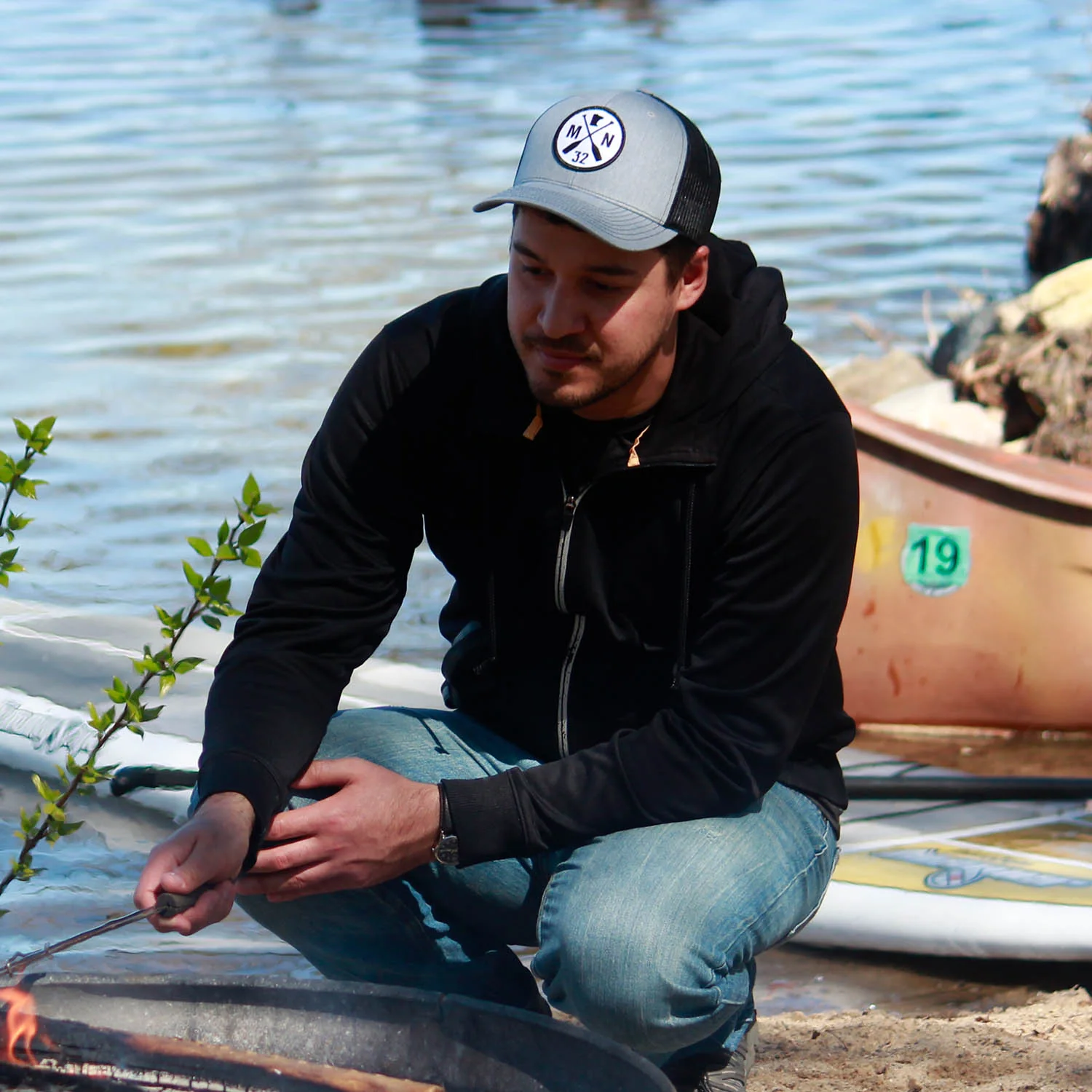 The Classic MN Paddle Mesh Snapback - Image 3
