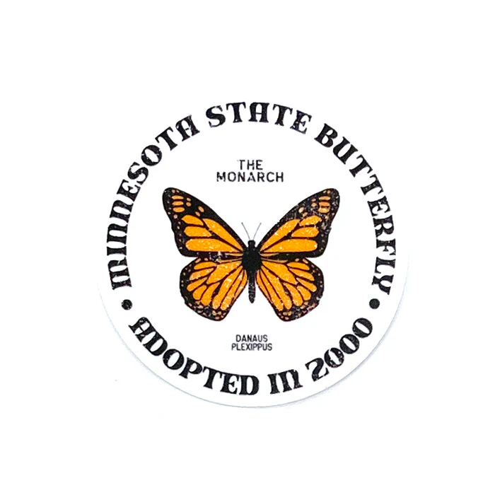 Monarch Sticker