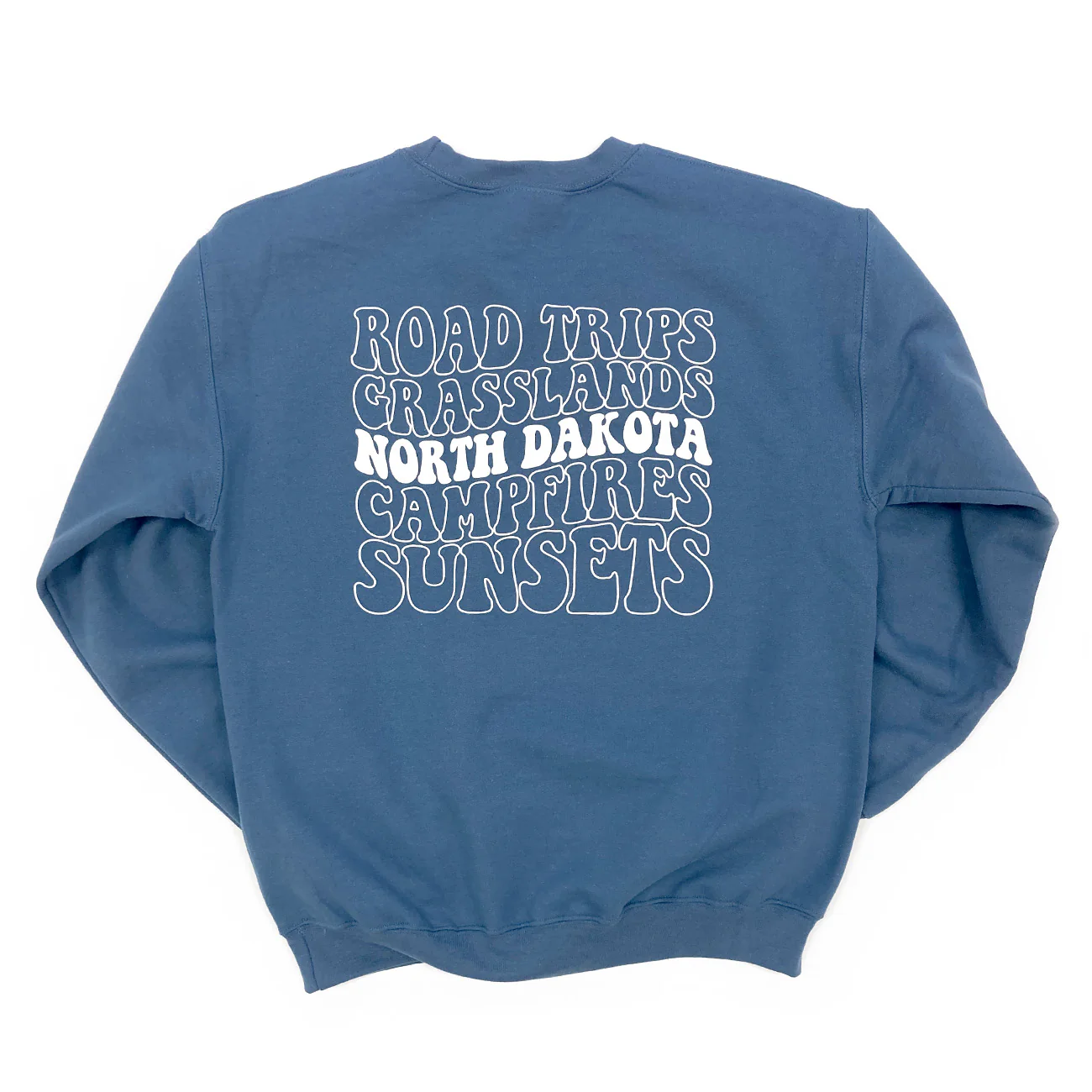 North Dakota Campfire Crewneck - Unisex - Image 2