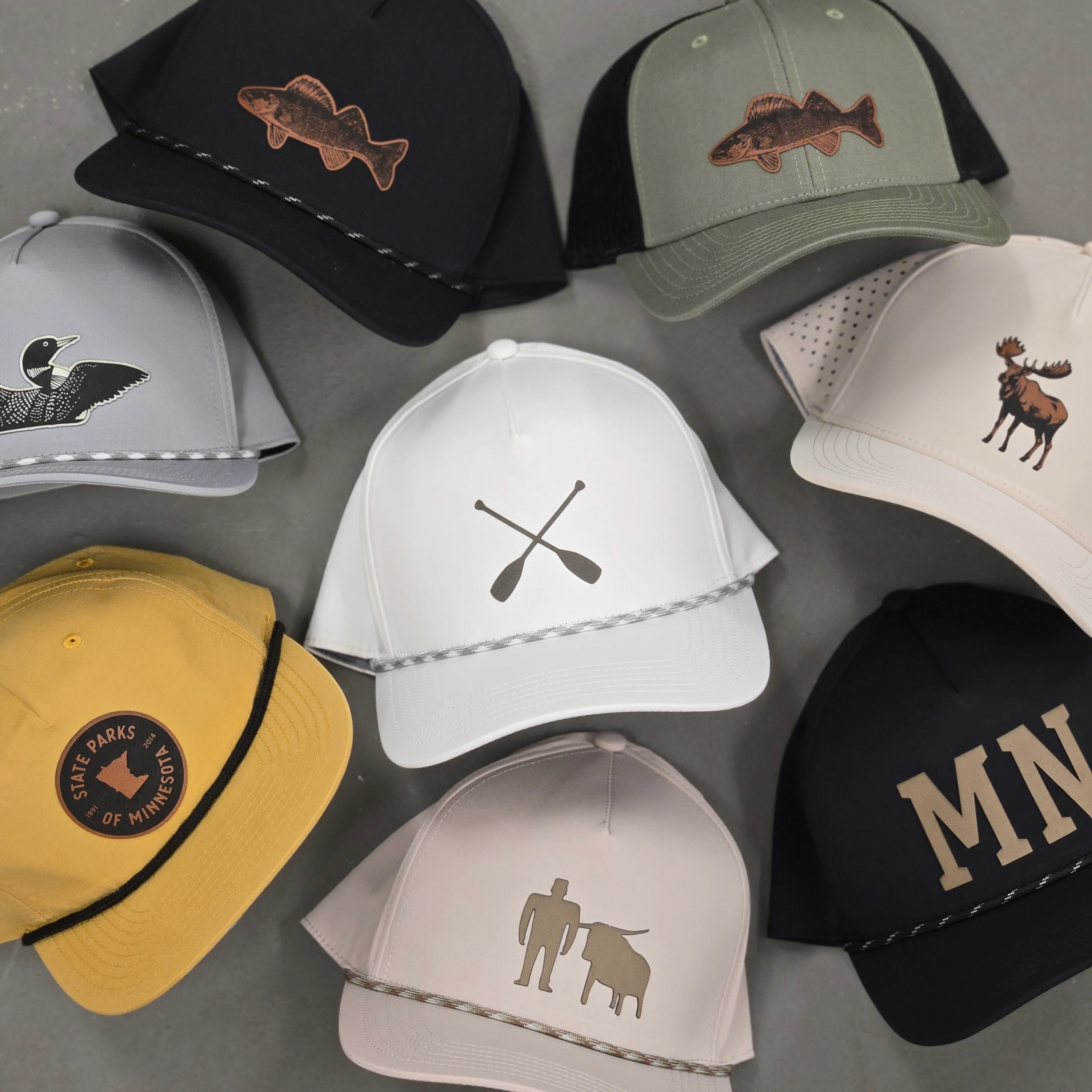 Paul and Babe Caddy Snapback - Image 2