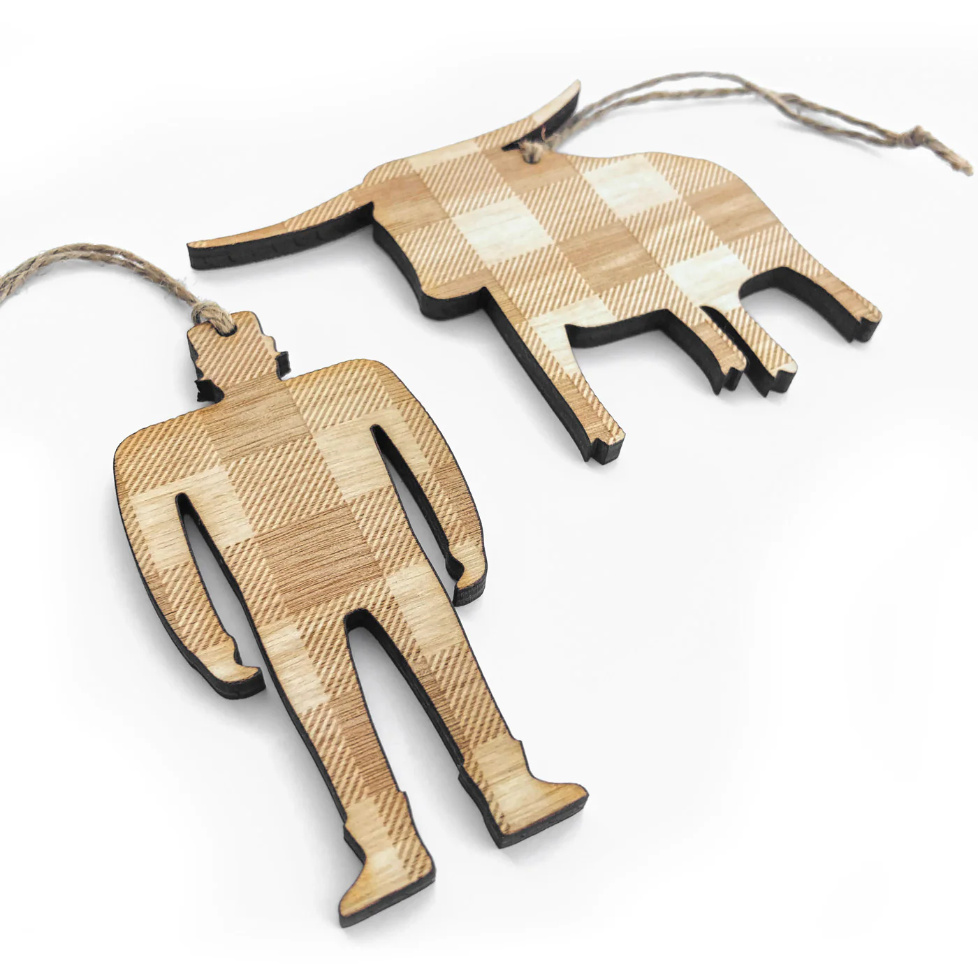 Paul and Babe Ornament Set - Image 4