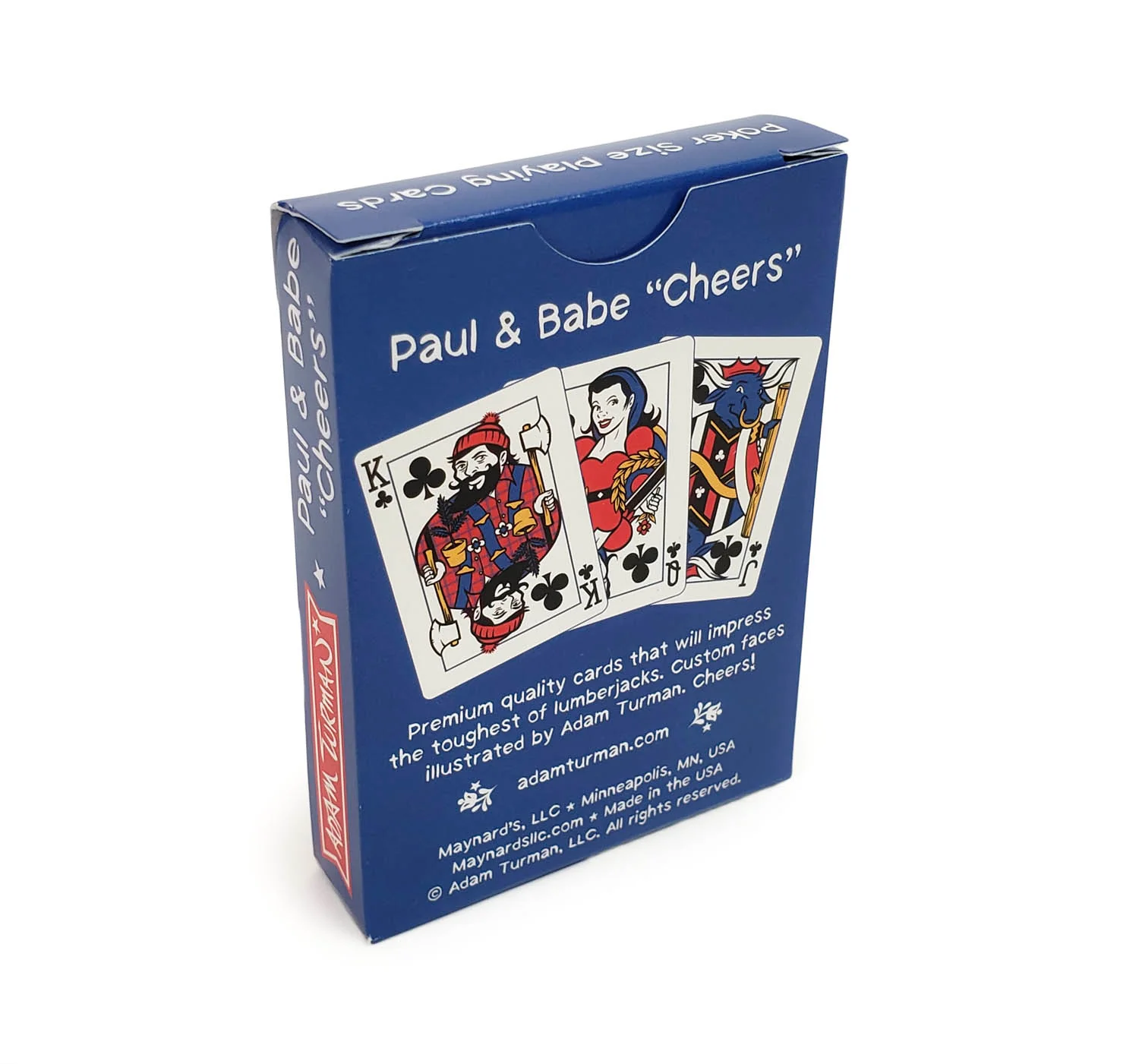 Cheers Paul & Babe Playing Cards - Image 3
