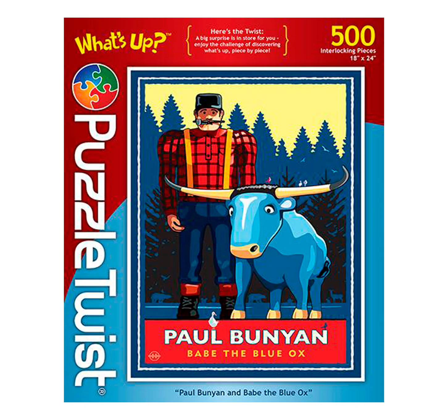 Paul Bunyan and Babe the Blue Ox Puzzle - Image 4
