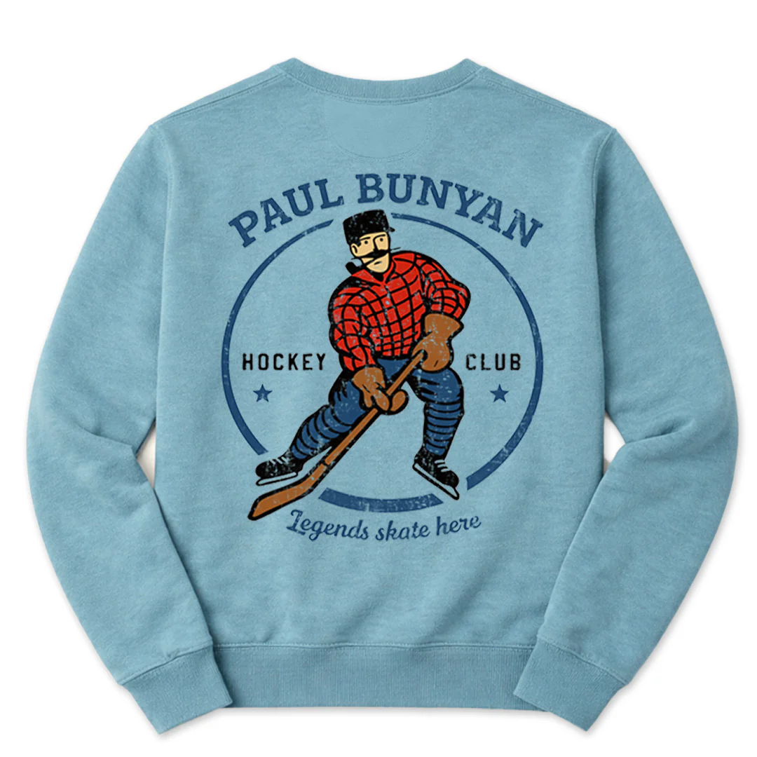 Paul Bunyan Hockey Club Premium Crewneck - Image 2