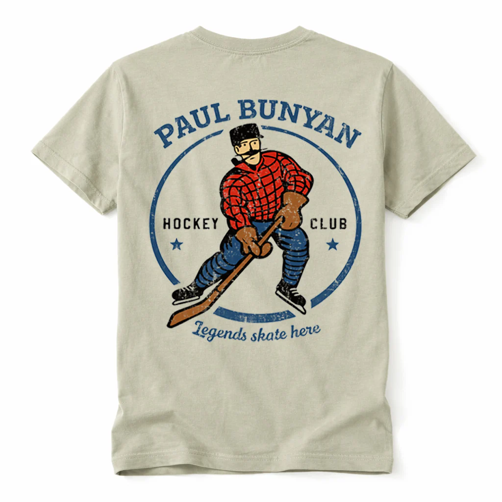 Paul Bunyan Hockey Club Premium Tee - Image 2