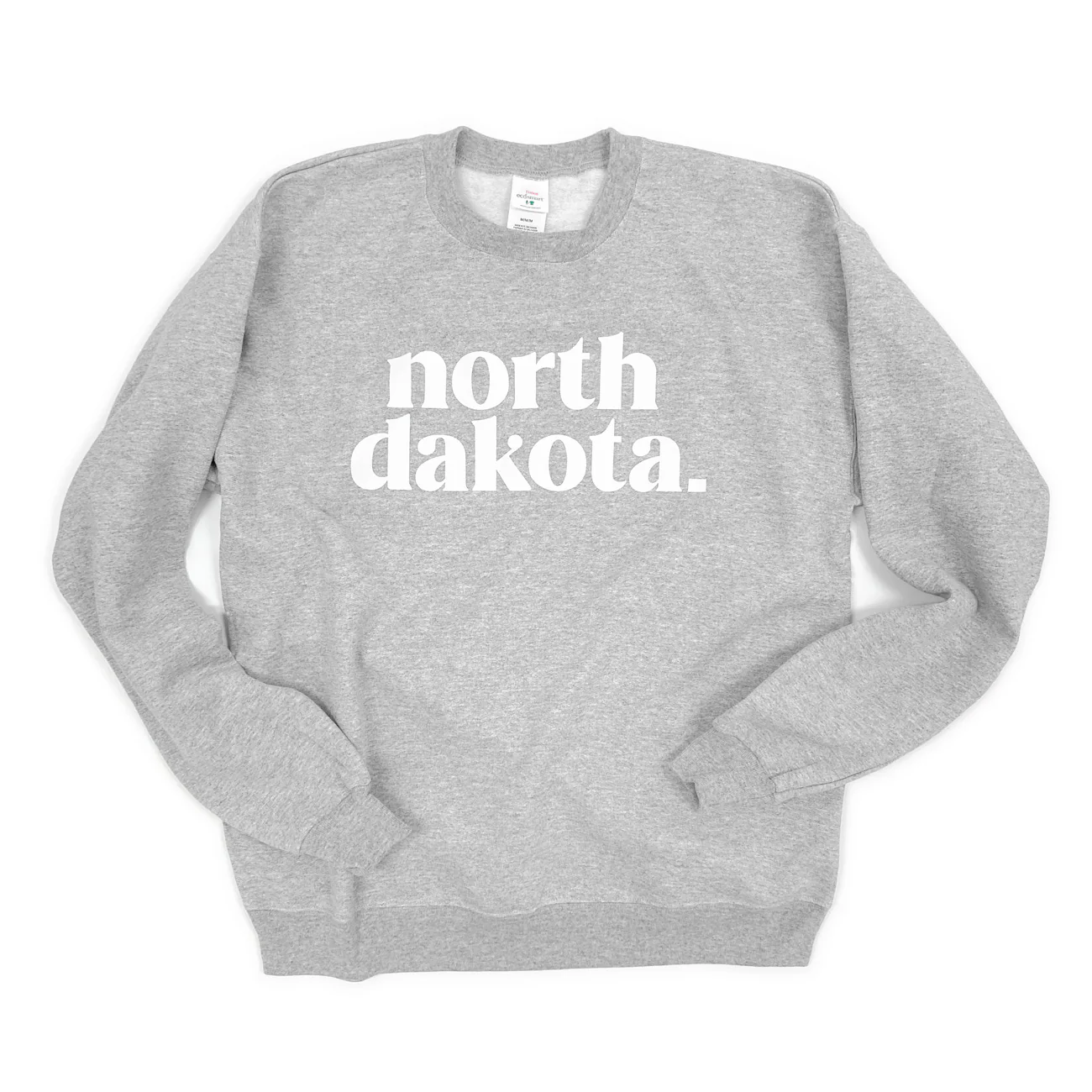 Stacked North Dakota Crewneck - Unisex