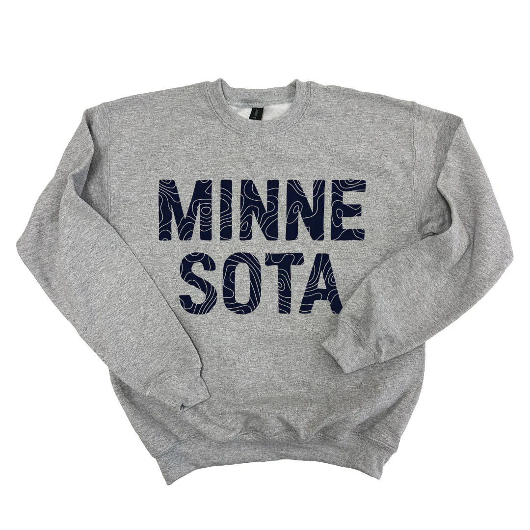 Topo MN Crewneck - Youth (Sport Gray)