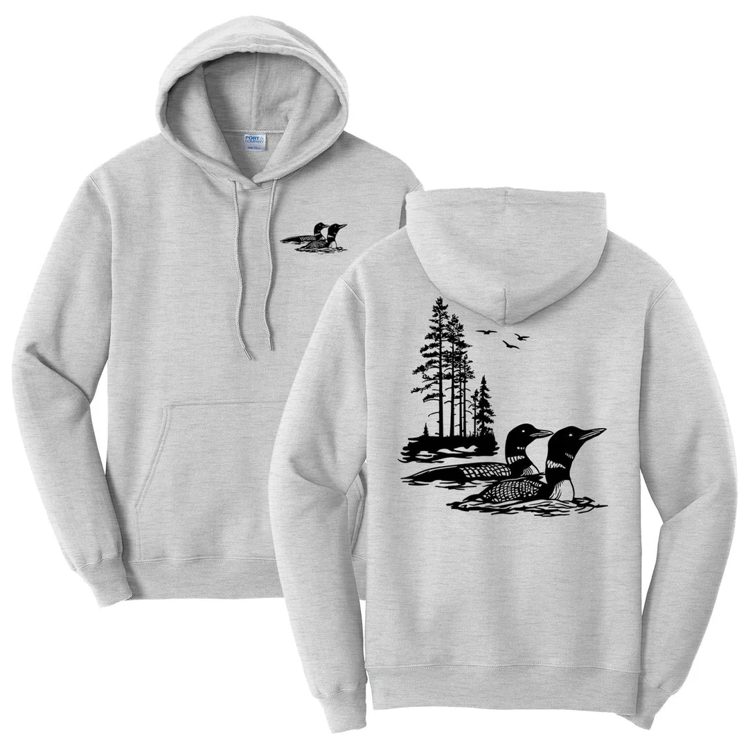 Vintage Loons Hoodie - (No State Text)