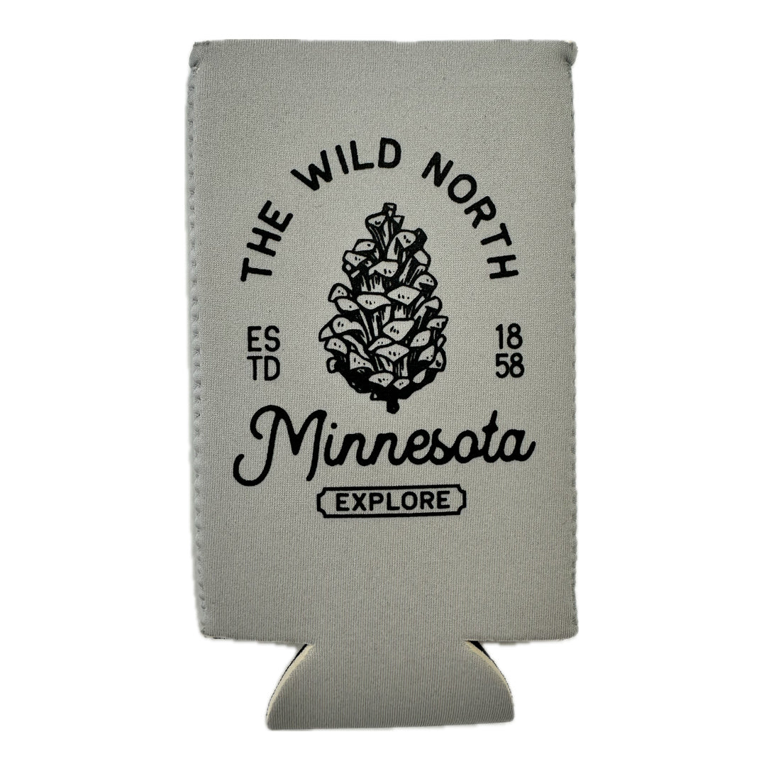 Wild North Gray Can Cooler