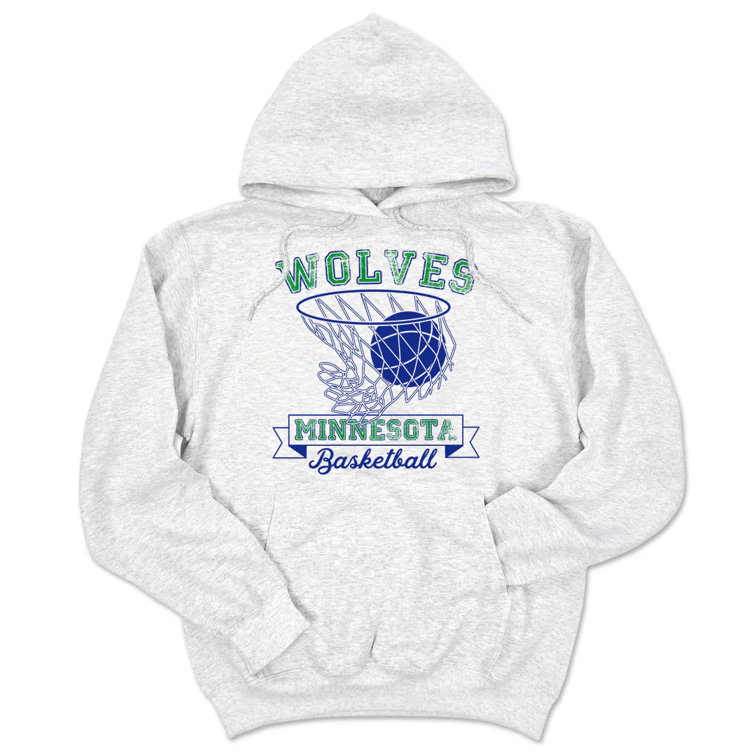 Wolves Hoop Hoodie (Ash)