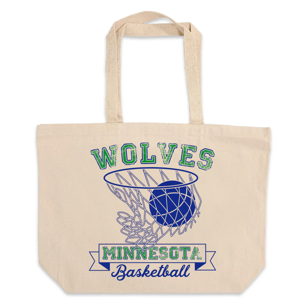 Wolves Net Tote Bag