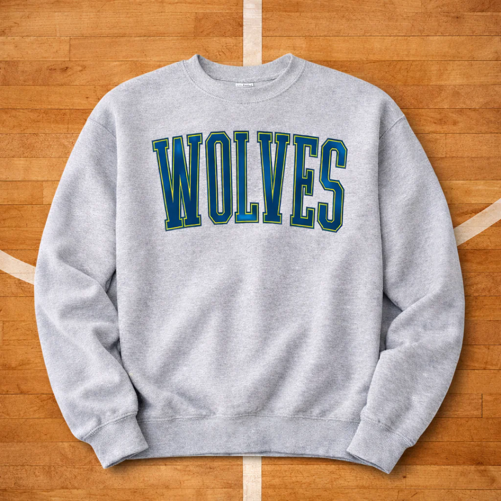 Wolves Varsity Crewneck - Image 2