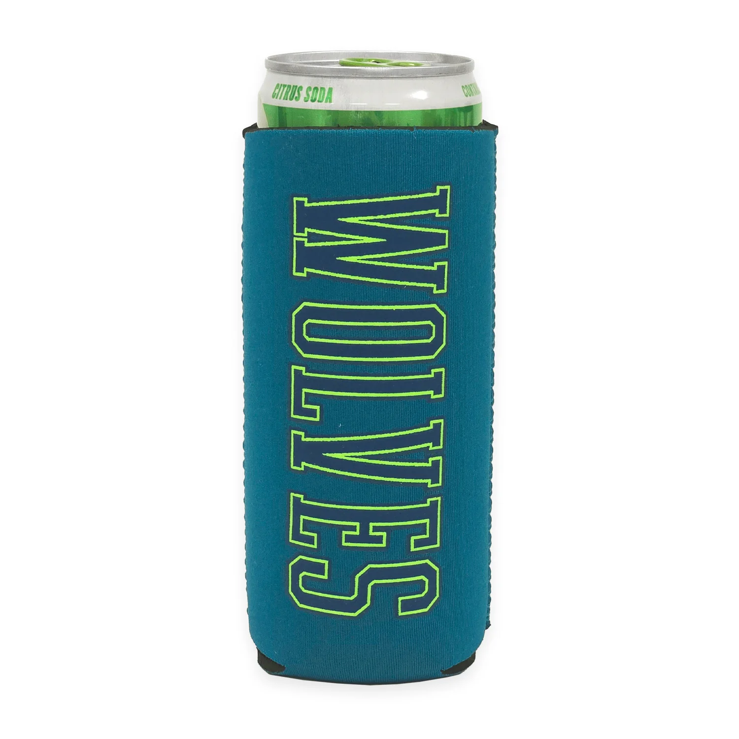 Wolves Varsity Slim Can Cooler