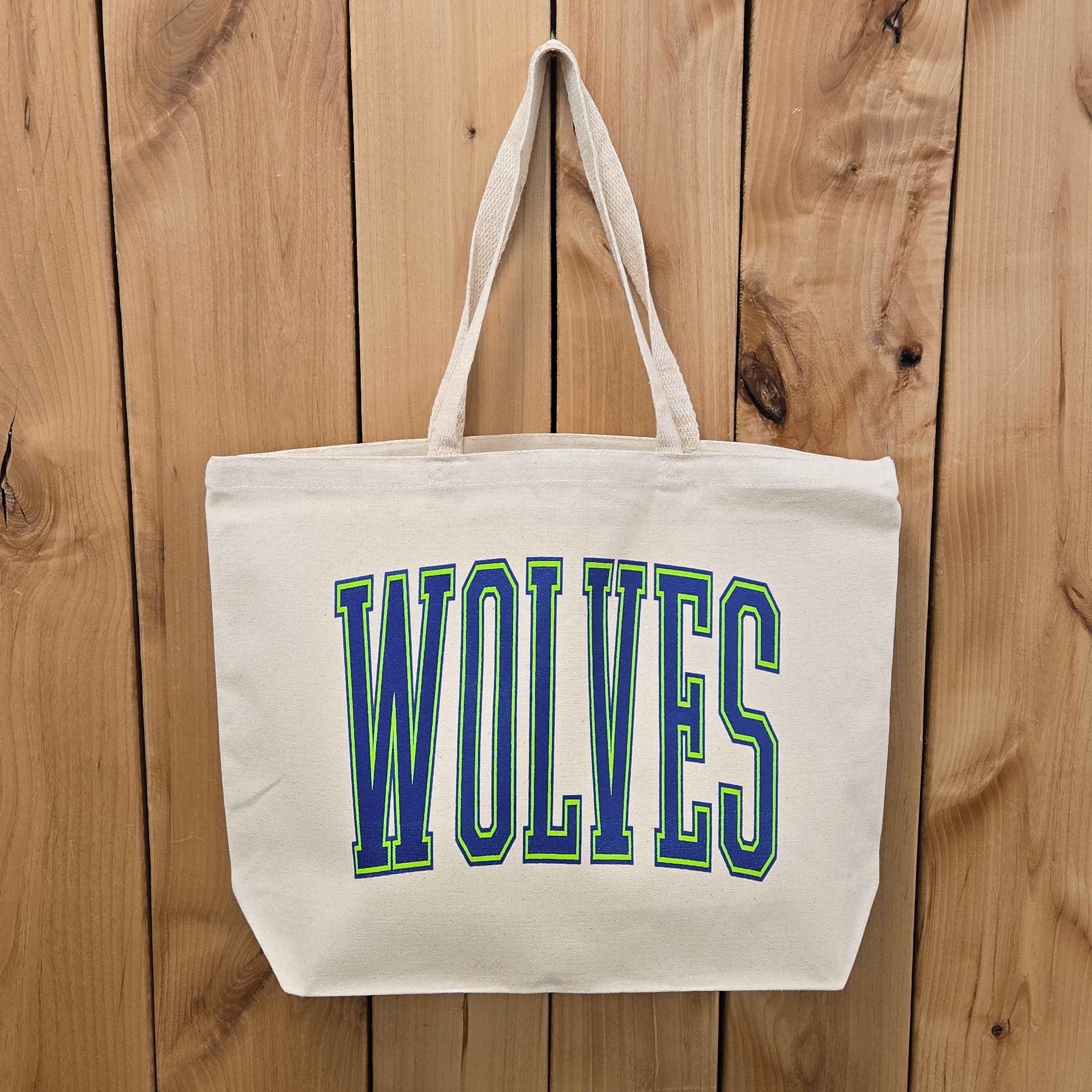 Wolves Varsity Tote Bag - Image 2