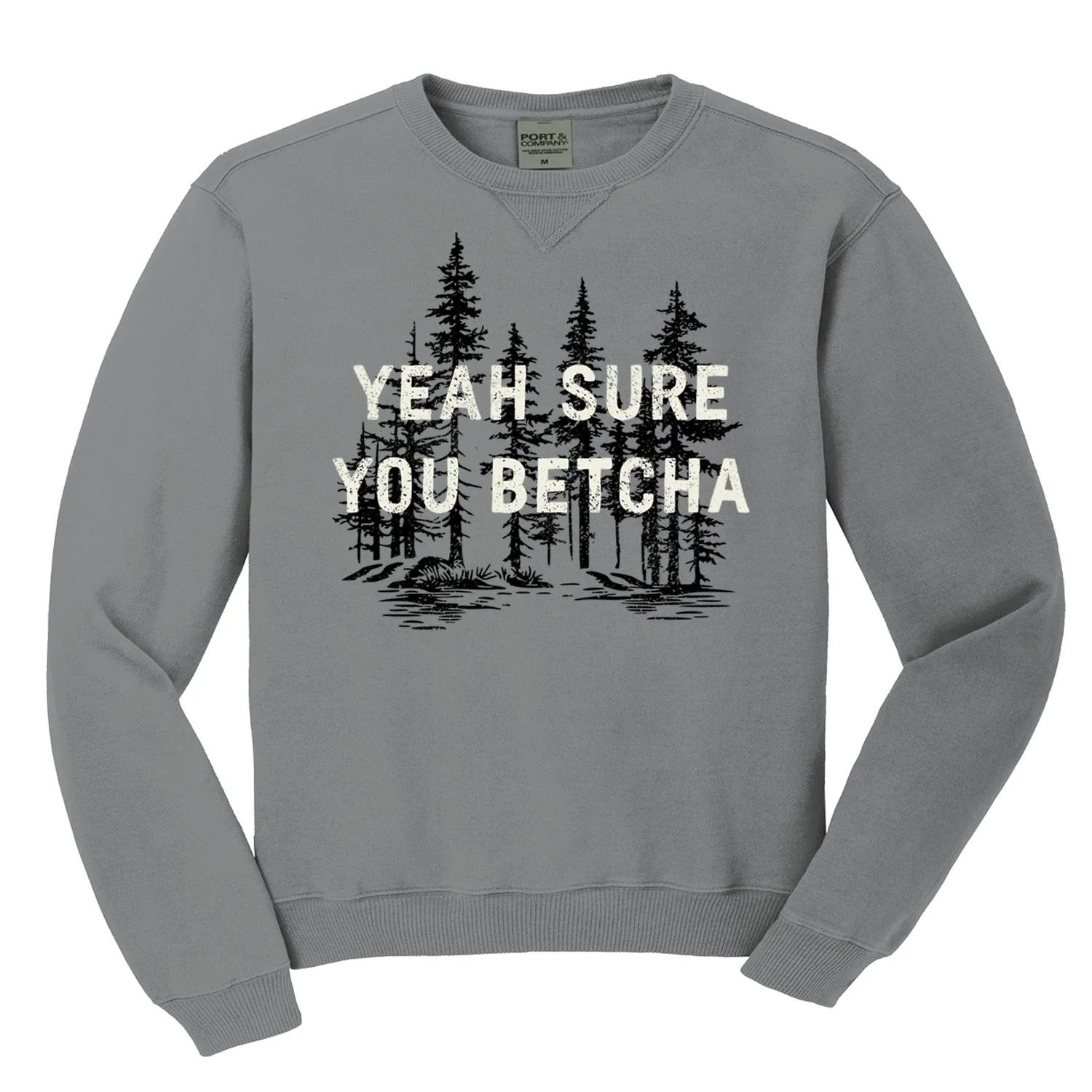 Yeah Sure Premium Crewneck